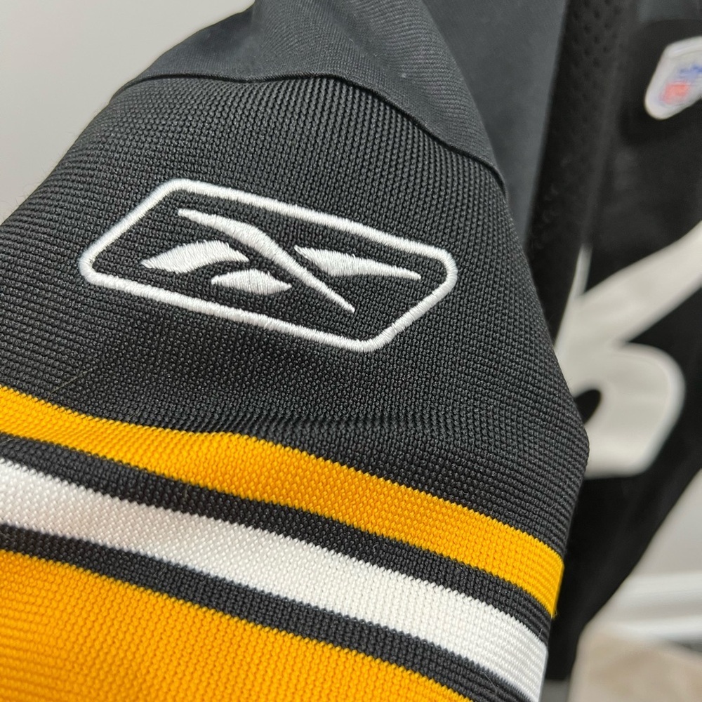 Hines Ward 86 Black and Yellow Football Jersey - Picture 7 of 8